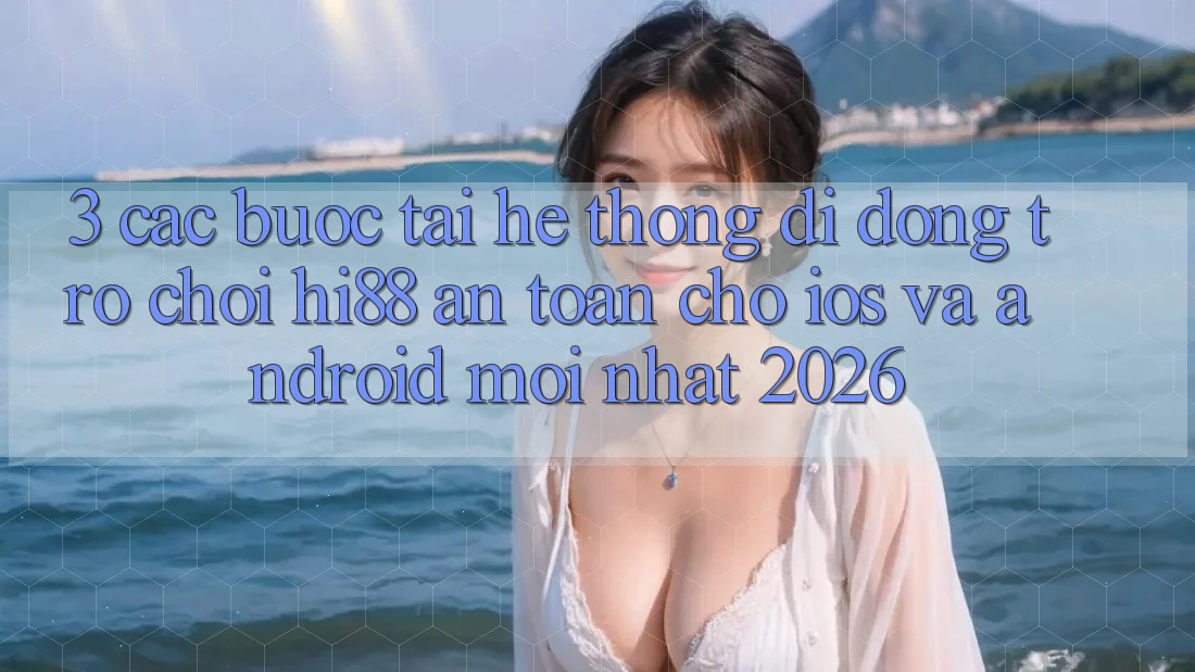 3. Các bước Tải Hệ thống di động Trò chơi Hi88 An Toàn Cho iOS Và Android Mới Nhất 2026