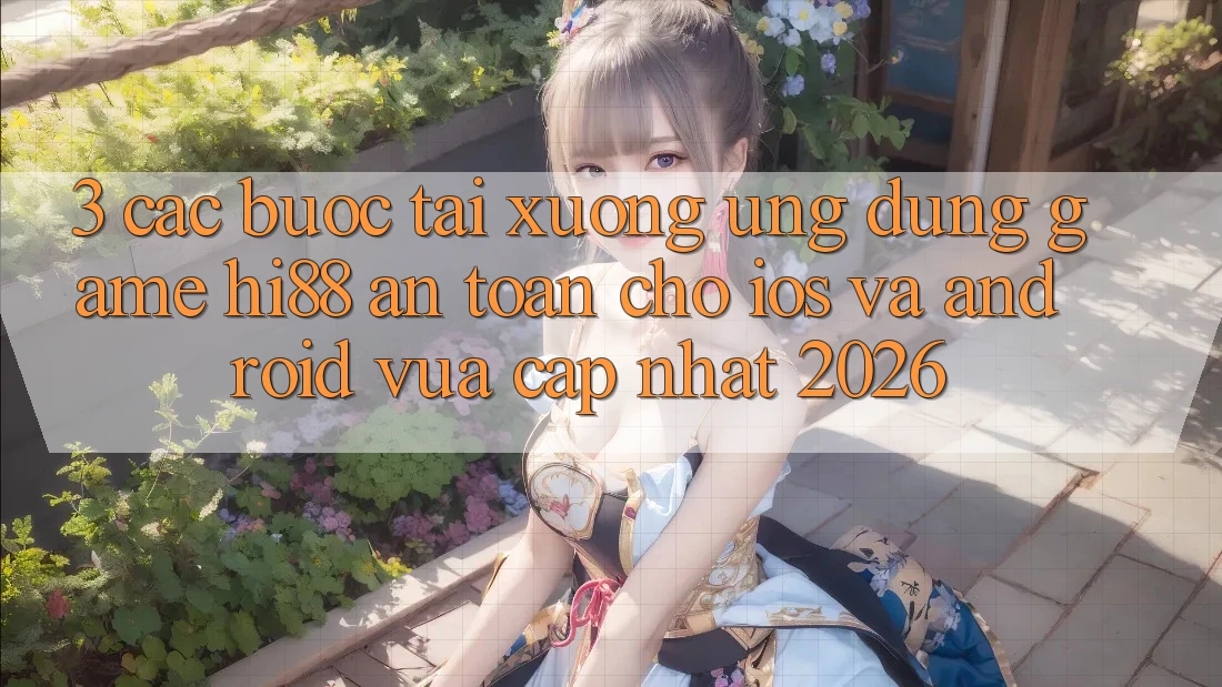 3. Các bước Tải xuống Ứng dụng Game Hi88 An Toàn Cho iOS Và Android Vừa cập nhật 2026