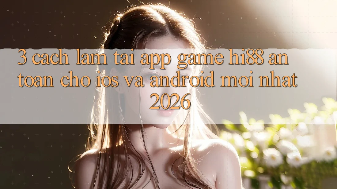 3. Cách làm Tải App Game Hi88 An Toàn Cho iOS Và Android Mới Nhất 2026 3. Cách làm Tải App Game Hi88 An Toàn Cho iOS Và Android Mới Nhất 2026