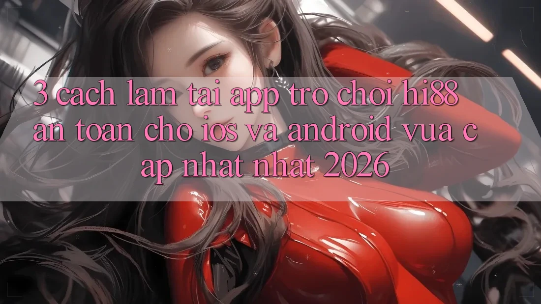 3. Cách làm Tải App Trò chơi Hi88 An toàn Cho iOS Và Android Vừa cập nhật Nhất 2026 3. Cách làm Tải App Trò chơi Hi88 An toàn Cho iOS Và Android Vừa cập nhật Nhất 2026
