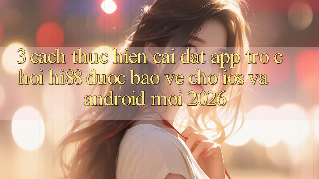 3. Cách thực hiện Cài đặt App Trò chơi Hi88 Được bảo vệ Cho iOS Và Android Mới 2026 3. Cách thực hiện Cài đặt App Trò chơi Hi88 Được bảo vệ Cho iOS Và Android Mới 2026