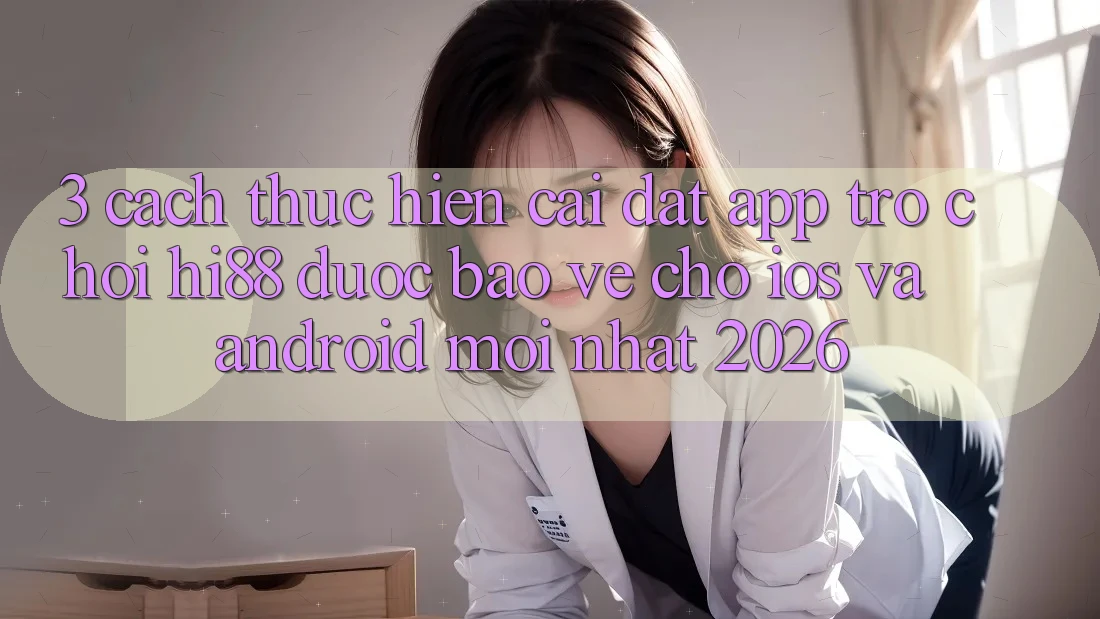 3. Cách thực hiện Cài đặt App Trò chơi Hi88 Được bảo vệ Cho iOS Và Android Mới Nhất 2026