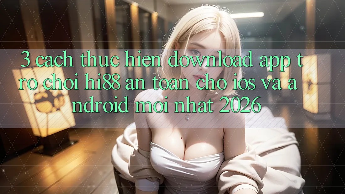 3. Cách thực hiện Download App Trò chơi Hi88 An Toàn Cho iOS Và Android Mới Nhất 2026