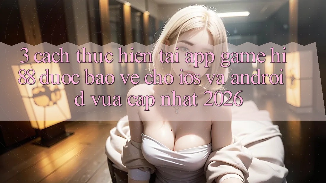 3. Cách thực hiện Tải App Game Hi88 Được bảo vệ Cho iOS Và Android Vừa cập nhật 2026