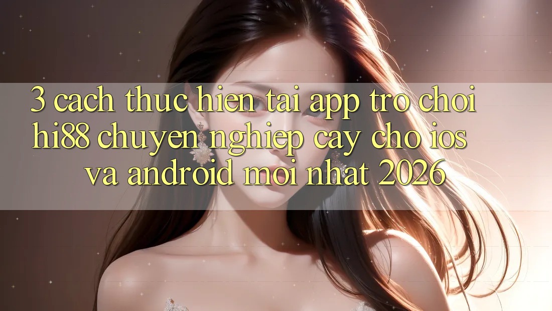 3. Cách thực hiện Tải App Trò chơi Hi88 Chuyên nghiệp cậy Cho iOS Và Android Mới Nhất 2026