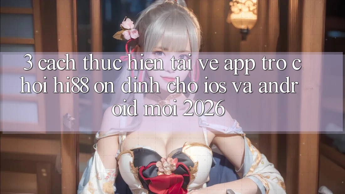 3. Cách thực hiện Tải về App Trò chơi Hi88 Ổn định Cho iOS Và Android Mới 2026