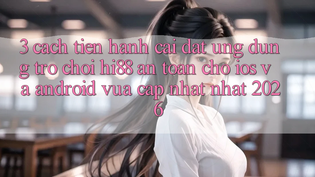 3. Cách tiến hành Cài đặt Ứng dụng Trò chơi Hi88 An Toàn Cho iOS Và Android Vừa cập nhật Nhất 2026