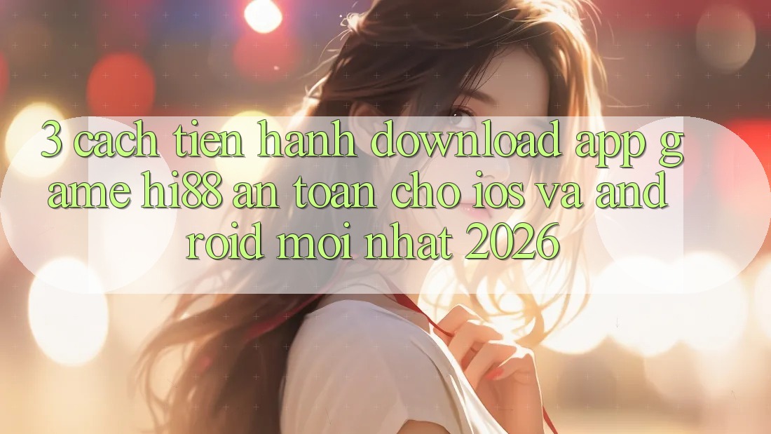 3. Cách tiến hành Download App Game Hi88 An Toàn Cho iOS Và Android Mới Nhất 2026