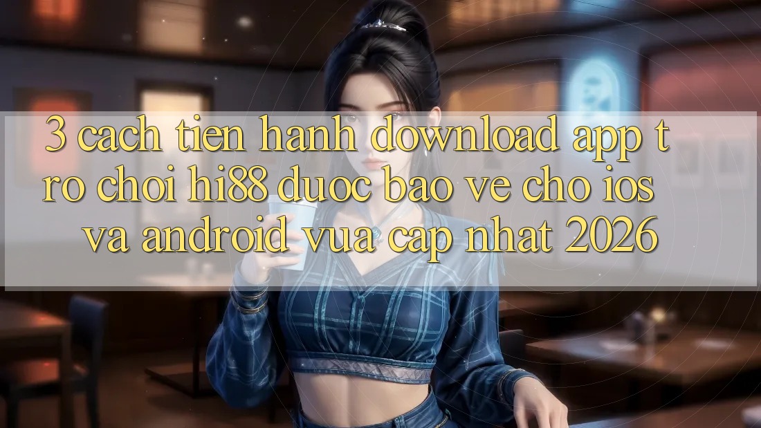 3. Cách tiến hành Download App Trò chơi Hi88 Được bảo vệ Cho iOS Và Android Vừa cập nhật 2026