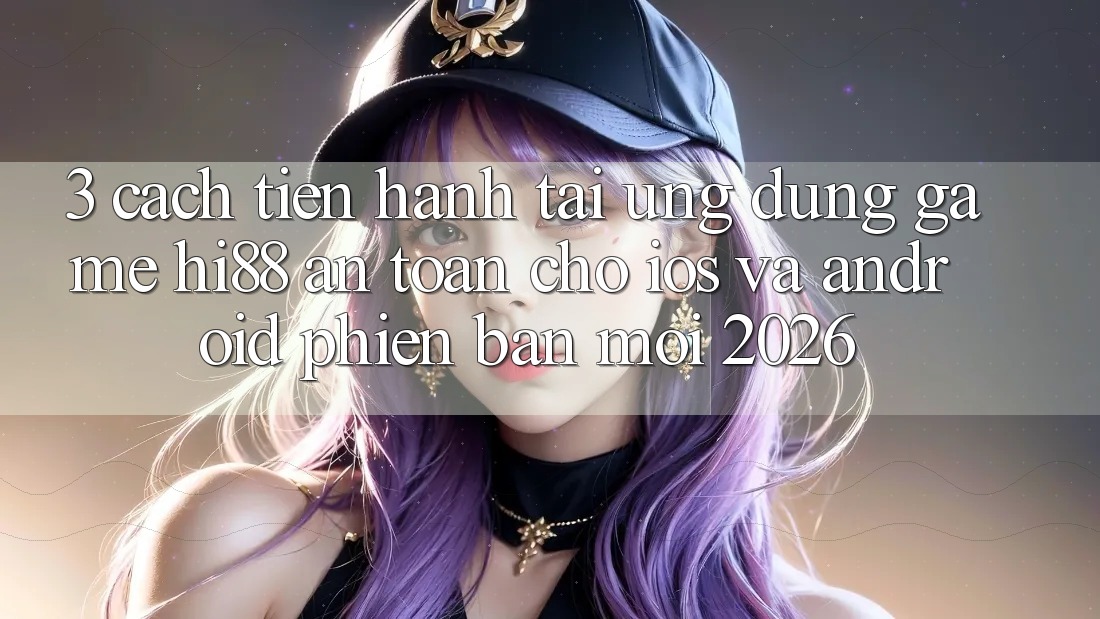 3. Cách tiến hành Tải Ứng dụng Game Hi88 An Toàn Cho iOS Và Android Phiên bản mới 2026