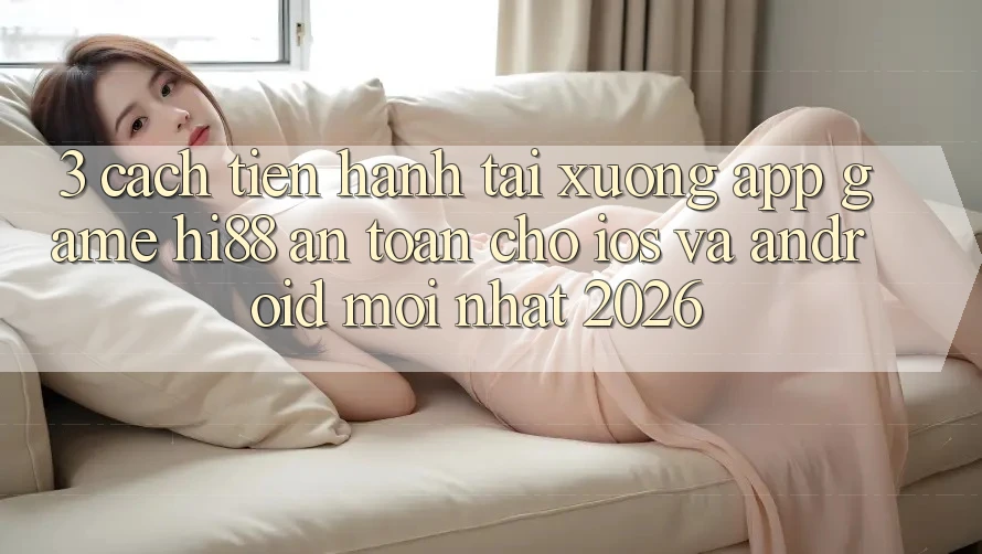 3. Cách tiến hành Tải xuống App Game Hi88 An Toàn Cho iOS Và Android Mới Nhất 2026