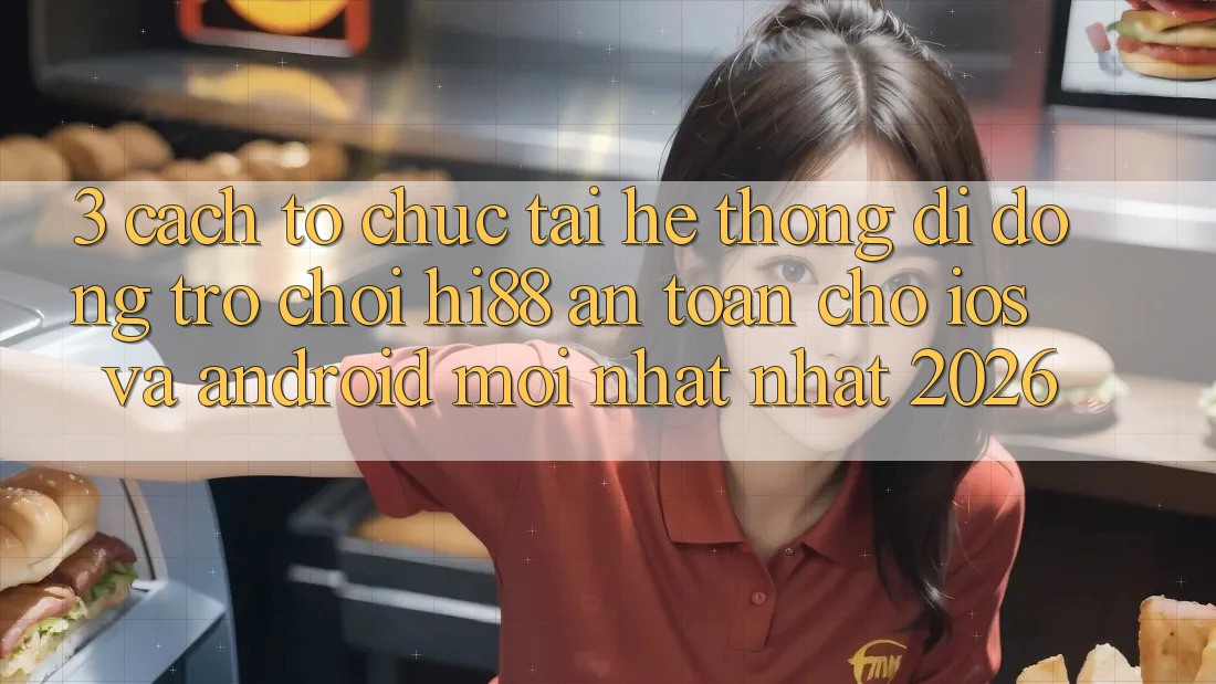 3. Cách tổ chức Tải Hệ thống di động Trò chơi Hi88 An Toàn Cho iOS Và Android Mới nhất Nhất 2026