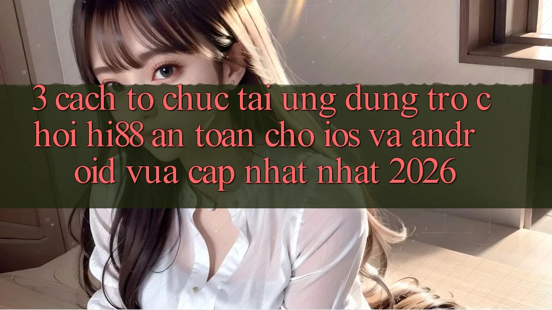 3. Cách tổ chức Tải Ứng dụng Trò chơi Hi88 An Toàn Cho iOS Và Android Vừa cập nhật Nhất 2026