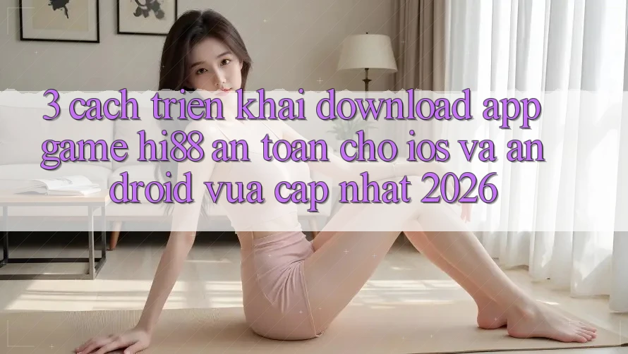 3. Cách triển khai Download App Game Hi88 An Toàn Cho iOS Và Android Vừa cập nhật 2026