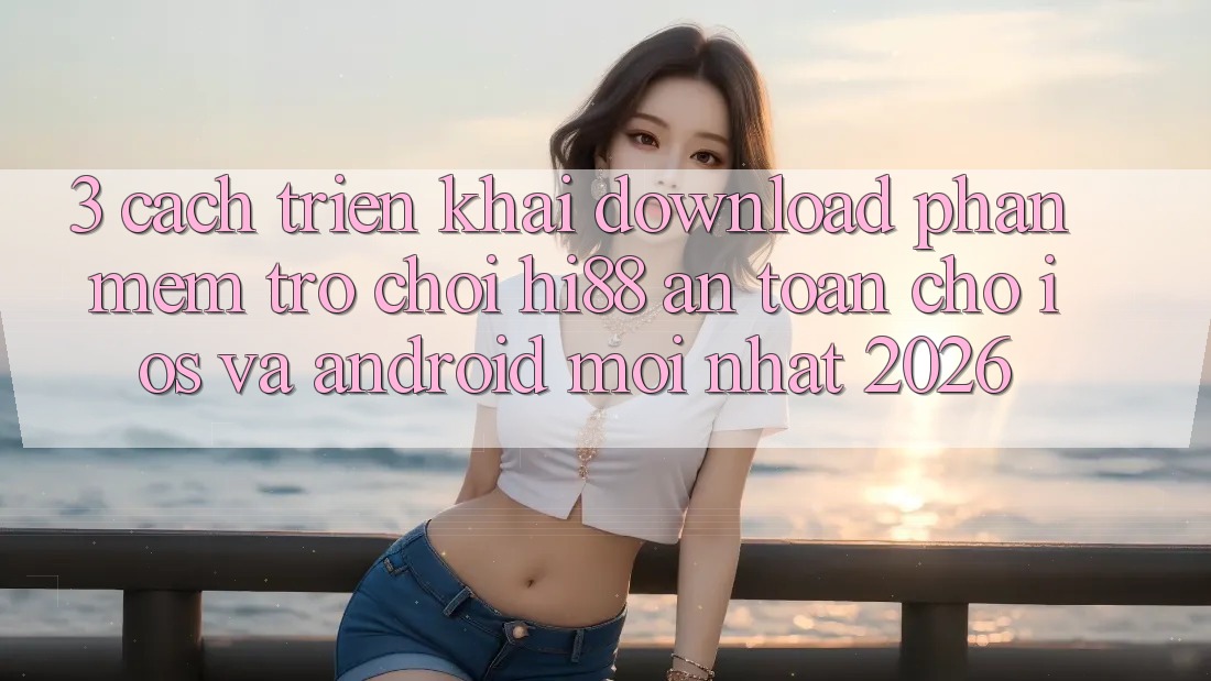 3. Cách triển khai Download Phần mềm Trò chơi Hi88 An Toàn Cho iOS Và Android Mới Nhất 2026