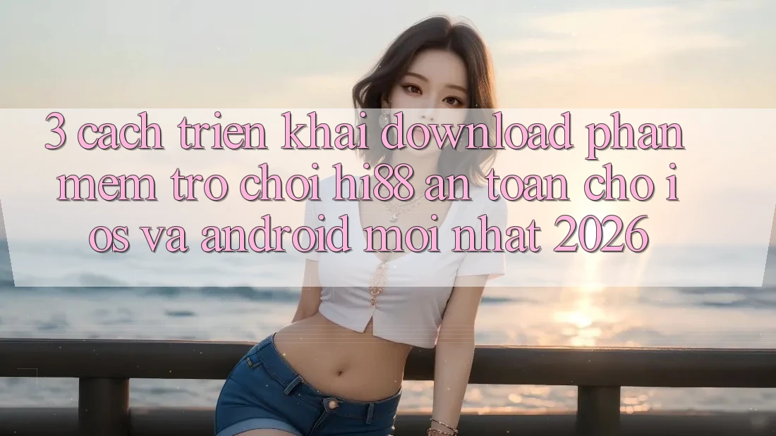 3. Cách triển khai Download Phần mềm Trò chơi Hi88 An toàn Cho iOS Và Android Mới nhất 2026