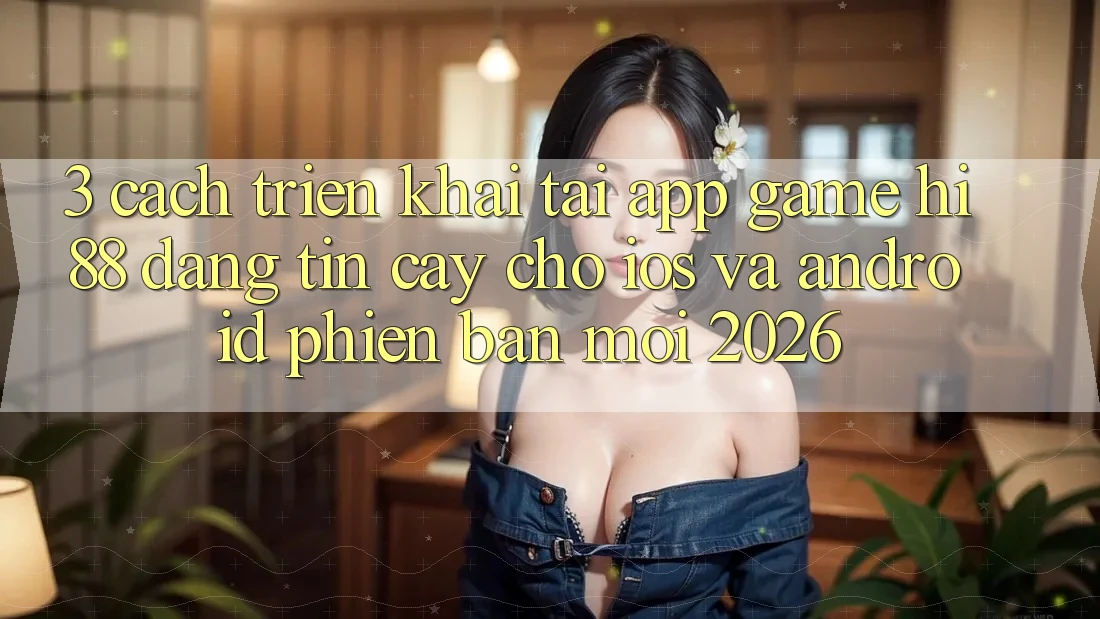 3. Cách triển khai Tải App Game Hi88 Đáng tin cậy Cho iOS Và Android Phiên bản mới 2026