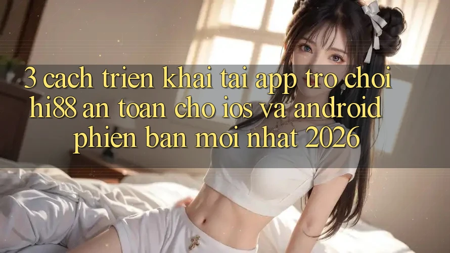 3. Cách triển khai Tải App Trò chơi Hi88 An Toàn Cho iOS Và Android Phiên bản mới Nhất 2026 3. Cách triển khai Tải App Trò chơi Hi88 An Toàn Cho iOS Và Android Phiên bản mới Nhất 2026
