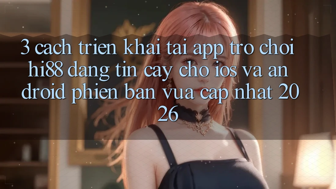 3. Cách triển khai Tải App Trò chơi Hi88 Đáng tin cậy Cho iOS Và Android Phiên bản vừa cập nhật 2026