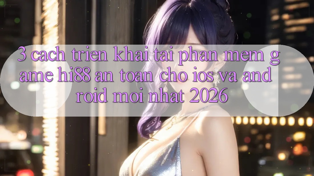 3. Cách triển khai Tải Phần mềm Game Hi88 An Toàn Cho iOS Và Android Mới Nhất 2026