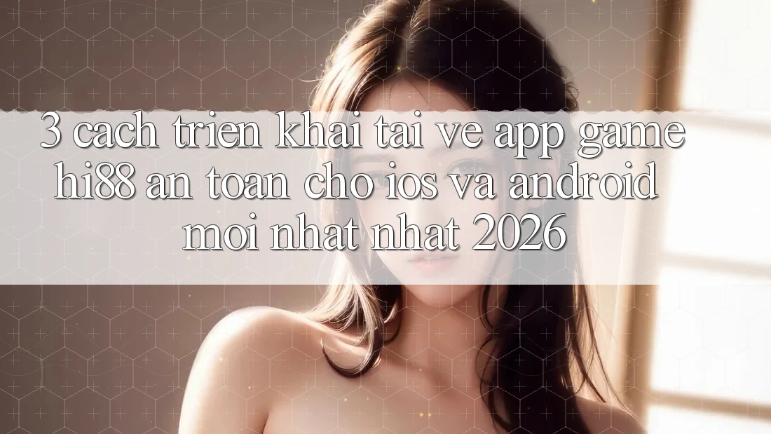 3. Cách triển khai Tải về App Game Hi88 An Toàn Cho iOS Và Android Mới nhất Nhất 2026 3. Cách triển khai Tải về App Game Hi88 An Toàn Cho iOS Và Android Mới nhất Nhất 2026