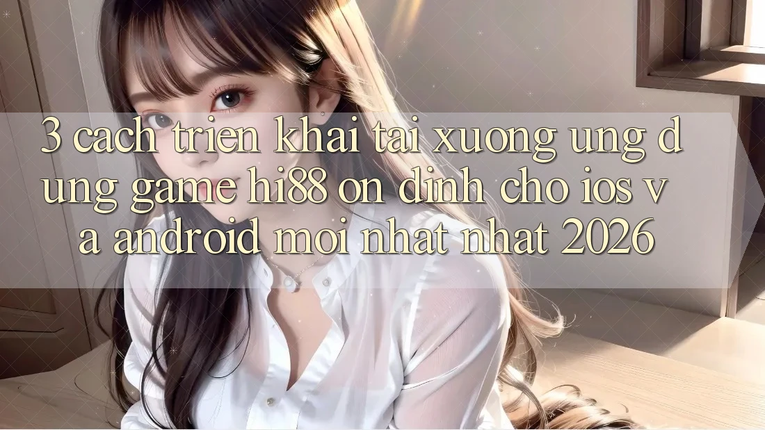 3. Cách triển khai Tải xuống Ứng dụng Game Hi88 Ổn định Cho iOS Và Android Mới nhất Nhất 2026