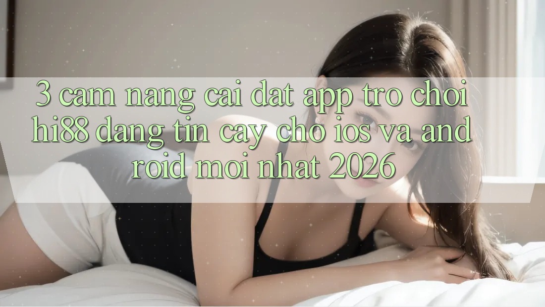 3. Cẩm nang Cài đặt App Trò chơi Hi88 Đáng tin cậy Cho iOS Và Android Mới Nhất 2026