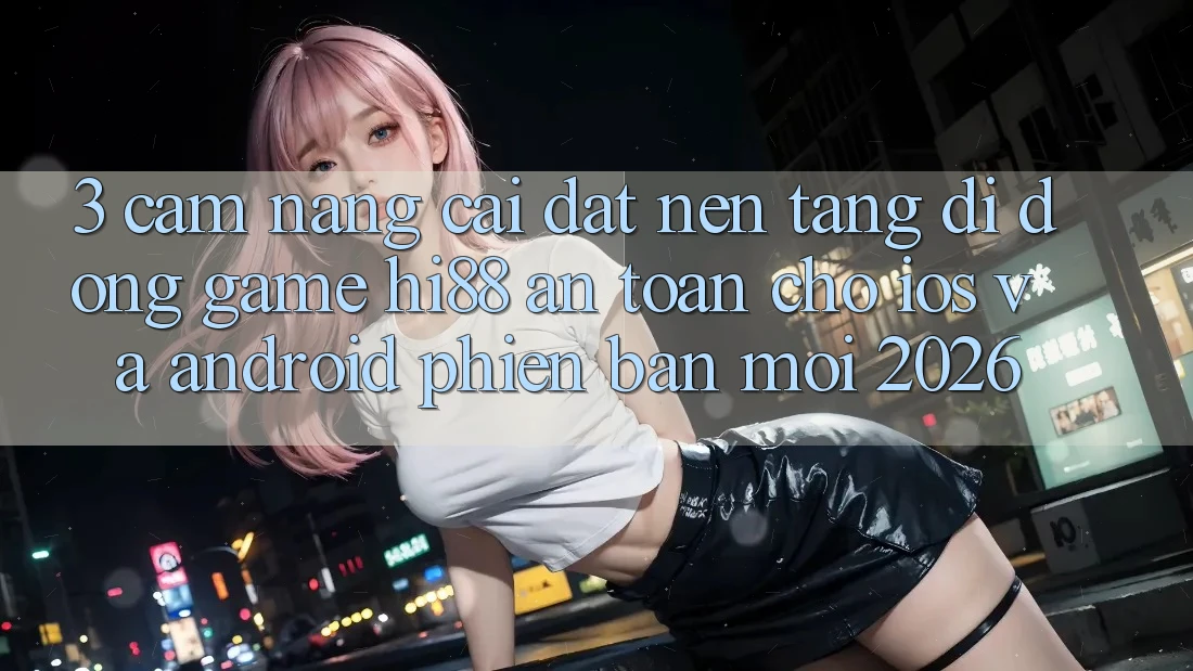 3. Cẩm nang Cài đặt Nền tảng di động Game Hi88 An Toàn Cho iOS Và Android Phiên bản mới 2026