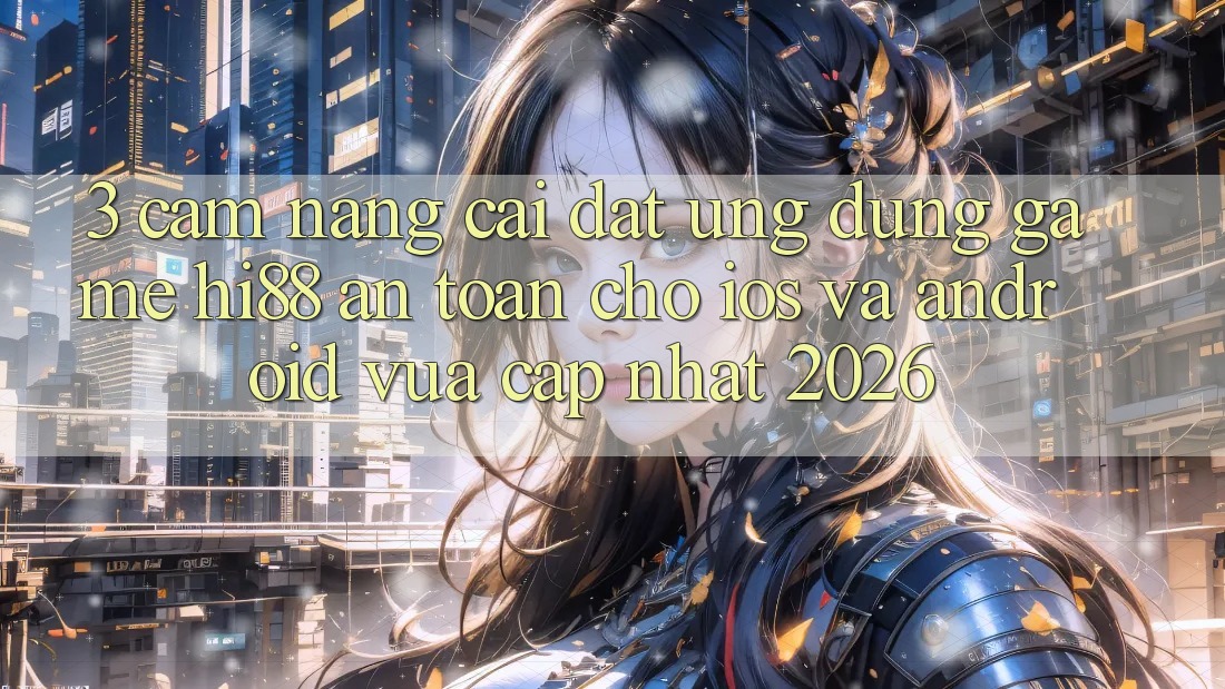 3. Cẩm nang Cài đặt Ứng dụng Game Hi88 An Toàn Cho iOS Và Android Vừa cập nhật 2026 3. Cẩm nang Cài đặt Ứng dụng Game Hi88 An Toàn Cho iOS Và Android Vừa cập nhật 2026