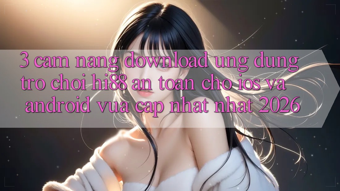 3. Cẩm nang Download Ứng dụng Trò chơi Hi88 An Toàn Cho iOS Và Android Vừa cập nhật Nhất 2026