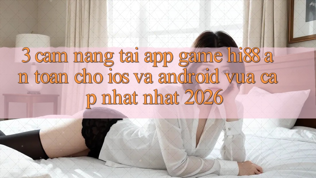 3. Cẩm nang Tải App Game Hi88 An Toàn Cho iOS Và Android Vừa cập nhật Nhất 2026 3. Cẩm nang Tải App Game Hi88 An Toàn Cho iOS Và Android Vừa cập nhật Nhất 2026