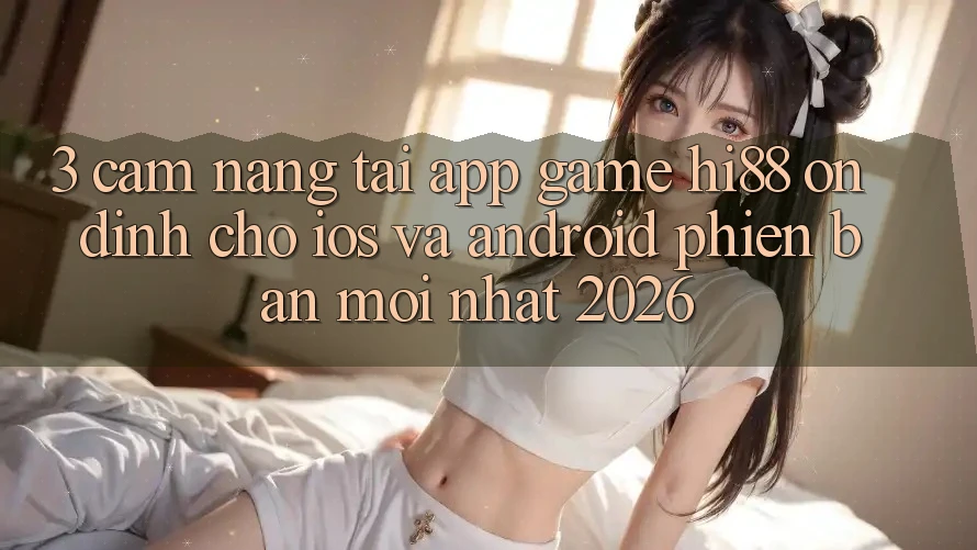 3. Cẩm nang Tải App Game Hi88 Ổn định Cho iOS Và Android Phiên bản mới Nhất 2026 3. Cẩm nang Tải App Game Hi88 Ổn định Cho iOS Và Android Phiên bản mới Nhất 2026