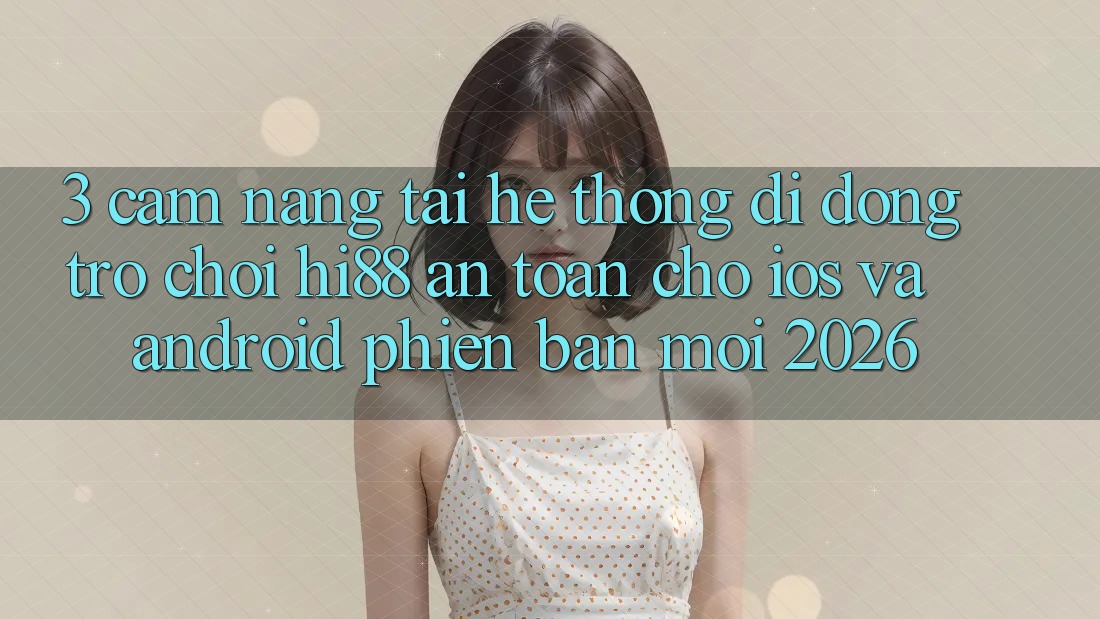 3. Cẩm nang Tải Hệ thống di động Trò chơi Hi88 An Toàn Cho iOS Và Android Phiên bản mới 2026