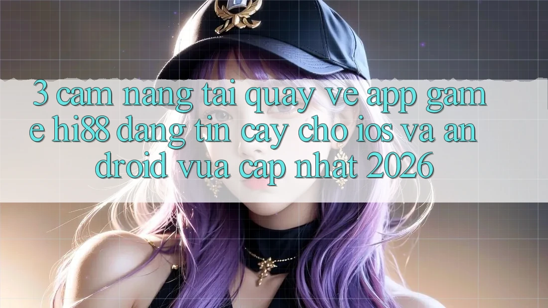 3. Cẩm nang Tải quay về App Game Hi88 Đáng tin cậy Cho iOS Và Android Vừa cập nhật 2026