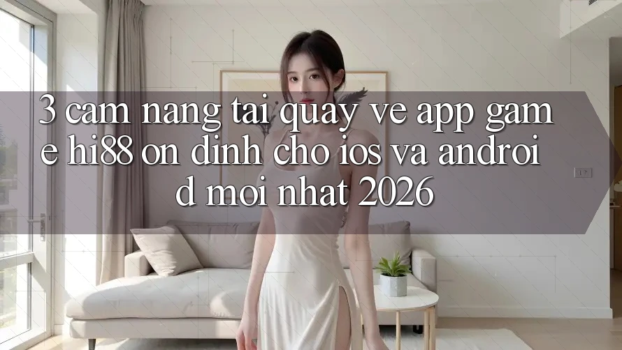 3. Cẩm nang Tải quay về App Game Hi88 Ổn định Cho iOS Và Android Mới Nhất 2026