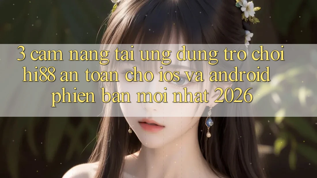 3. Cẩm nang Tải Ứng dụng Trò chơi Hi88 An Toàn Cho iOS Và Android Phiên bản mới Nhất 2026 3. Cẩm nang Tải Ứng dụng Trò chơi Hi88 An Toàn Cho iOS Và Android Phiên bản mới Nhất 2026