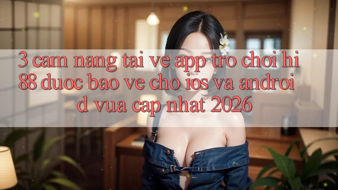 3. Cẩm nang Tải về App Trò chơi Hi88 Được bảo vệ Cho iOS Và Android Vừa cập nhật 2026