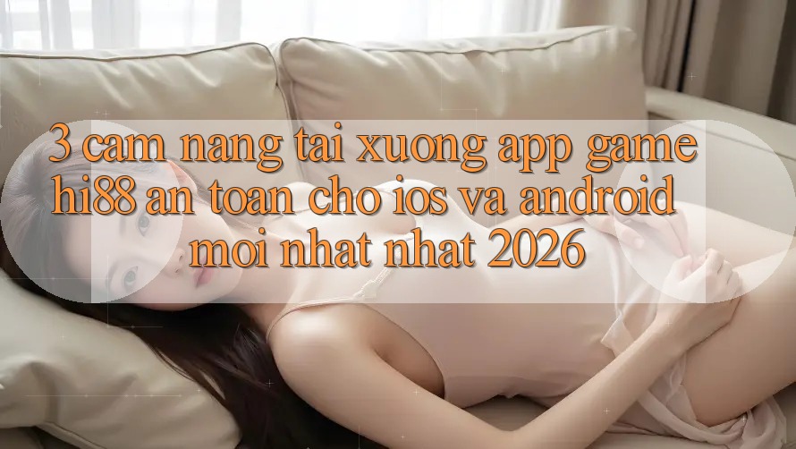 3. Cẩm nang Tải xuống App Game Hi88 An Toàn Cho iOS Và Android Mới nhất Nhất 2026