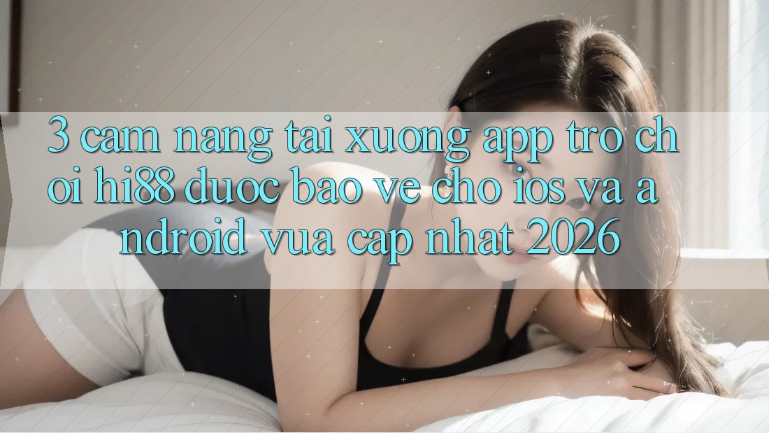 3. Cẩm nang Tải xuống App Trò chơi Hi88 Được bảo vệ Cho iOS Và Android Vừa cập nhật 2026