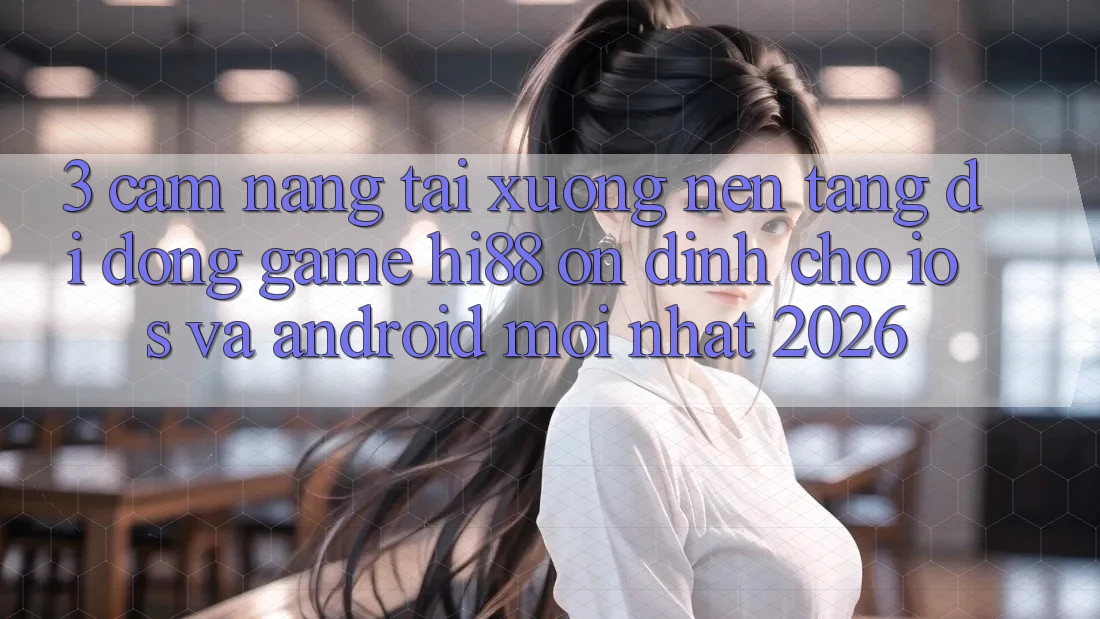 3. Cẩm nang Tải xuống Nền tảng di động Game Hi88 Ổn định Cho iOS Và Android Mới Nhất 2026