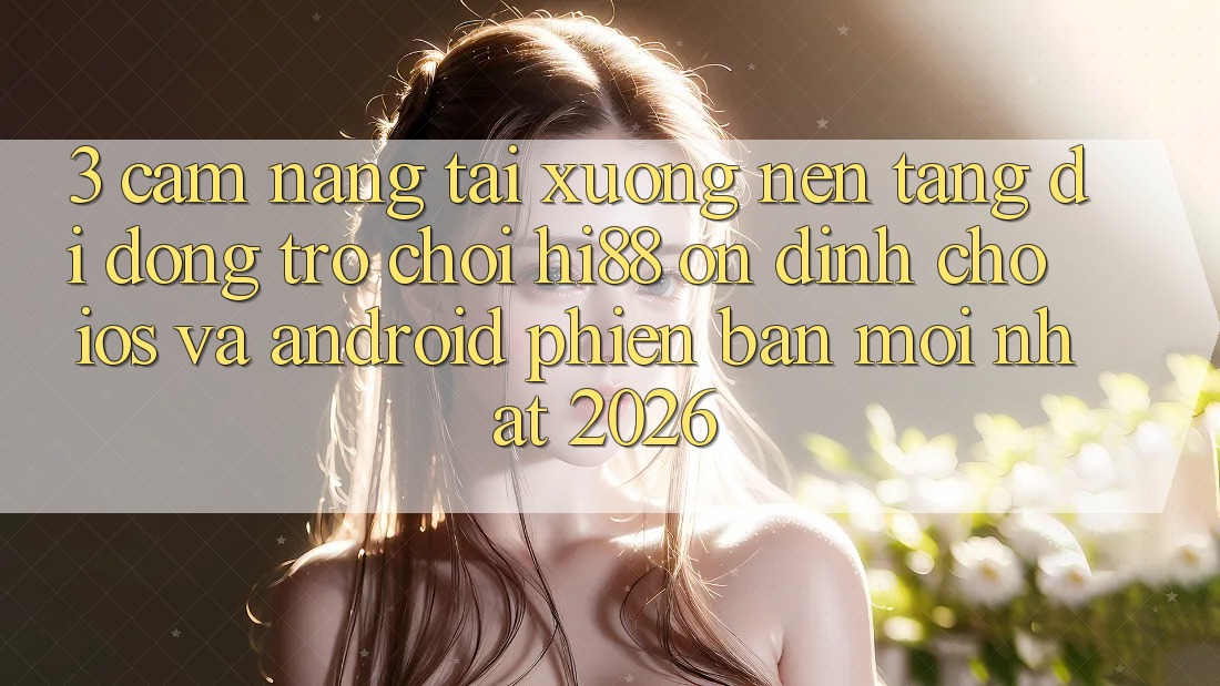 3. Cẩm nang Tải xuống Nền tảng di động Trò chơi Hi88 Ổn định Cho iOS Và Android Phiên bản mới Nhất 2026 3. Cẩm nang Tải xuống Nền tảng di động Trò chơi Hi88 Ổn định Cho iOS Và Android Phiên bản mới Nhất 2026