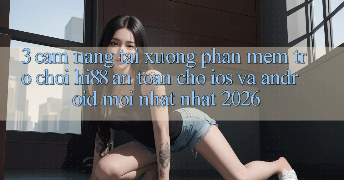 3. Cẩm nang Tải xuống Phần mềm Trò chơi Hi88 An Toàn Cho iOS Và Android Mới nhất Nhất 2026