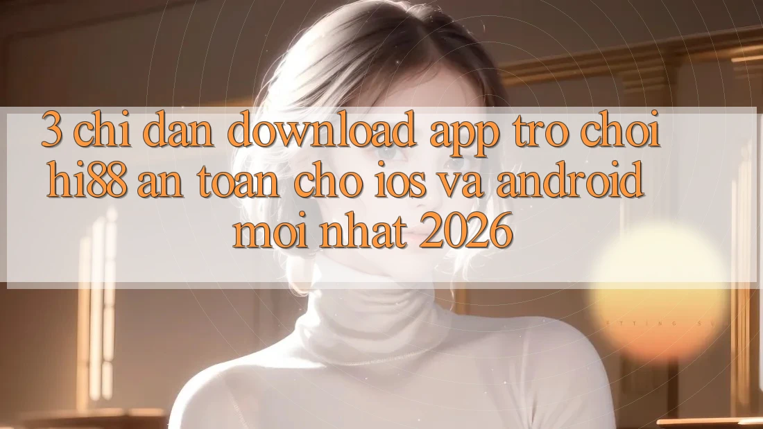 3. Chỉ dẫn Download App Trò chơi Hi88 An Toàn Cho iOS Và Android Mới Nhất 2026