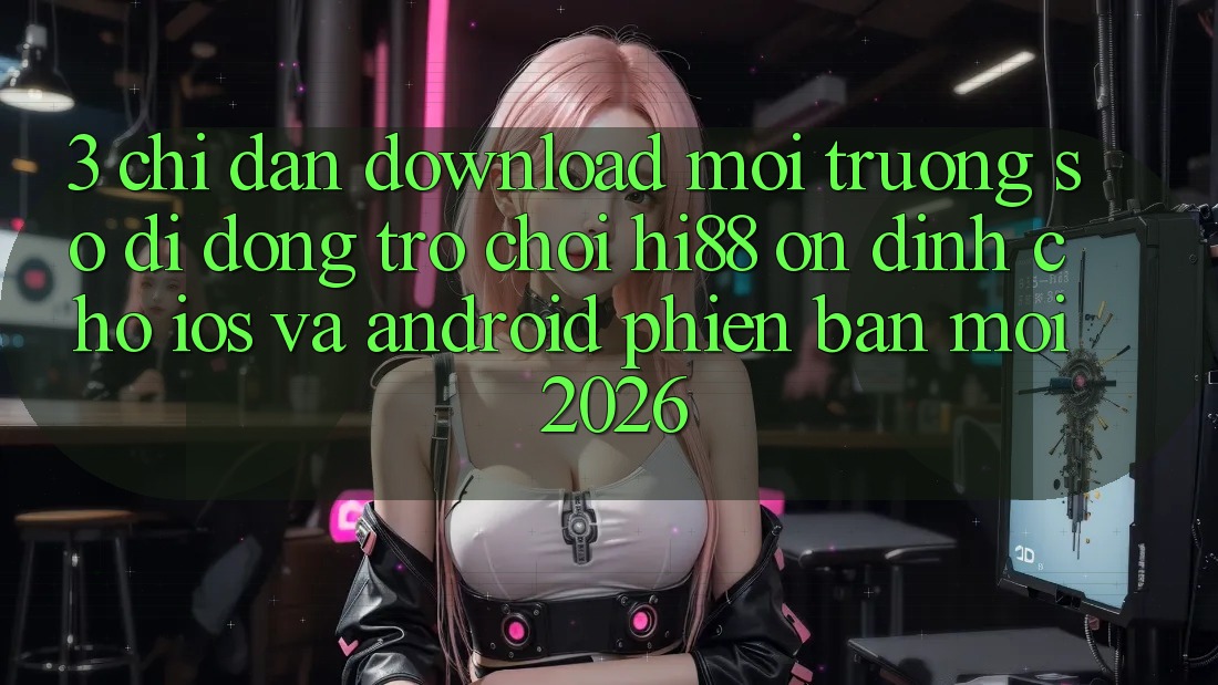 3. Chỉ dẫn Download Môi trường số di động Trò chơi Hi88 Ổn định Cho iOS Và Android Phiên bản mới 2026