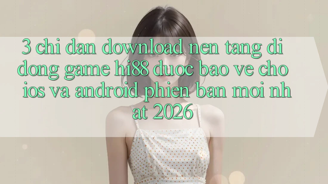 3. Chỉ dẫn Download Nền tảng di động Game Hi88 Được bảo vệ Cho iOS Và Android Phiên bản mới Nhất 2026