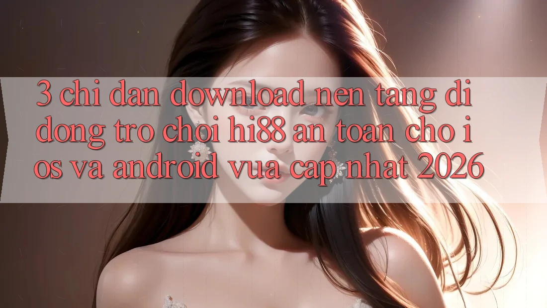 3. Chỉ dẫn Download Nền tảng di động Trò chơi Hi88 An Toàn Cho iOS Và Android Vừa cập nhật 2026 3. Chỉ dẫn Download Nền tảng di động Trò chơi Hi88 An Toàn Cho iOS Và Android Vừa cập nhật 2026