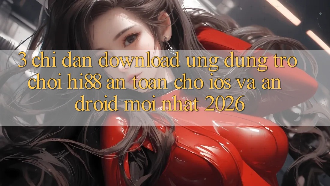 3. Chỉ dẫn Download Ứng dụng Trò chơi Hi88 An Toàn Cho iOS Và Android Mới Nhất 2026