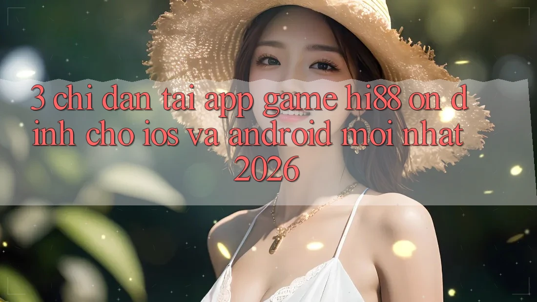 3. Chỉ dẫn Tải App Game Hi88 Ổn định Cho iOS Và Android Mới Nhất 2026