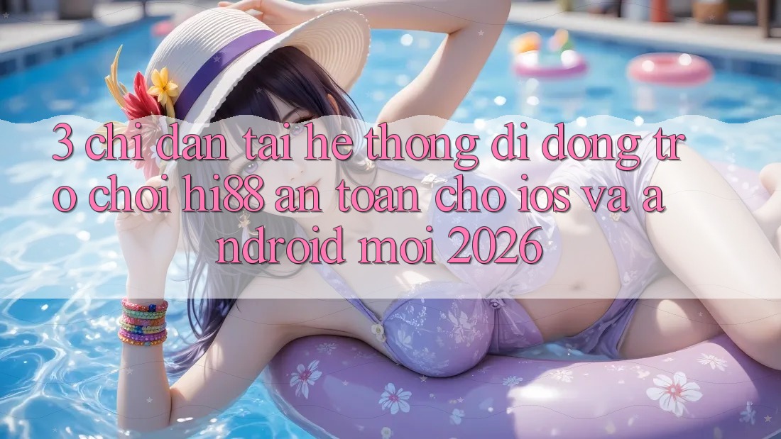 3. Chỉ dẫn Tải Hệ thống di động Trò chơi Hi88 An Toàn Cho iOS Và Android Mới 2026 3. Chỉ dẫn Tải Hệ thống di động Trò chơi Hi88 An Toàn Cho iOS Và Android Mới 2026