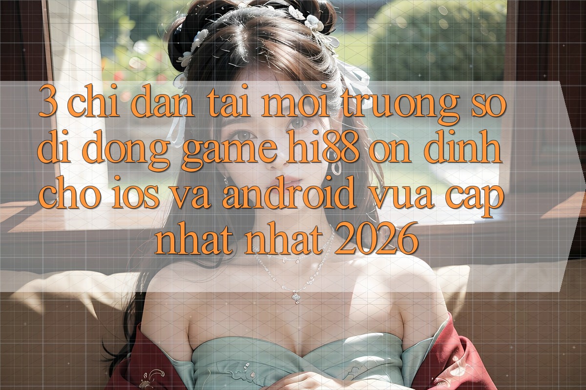 3. Chỉ dẫn Tải Môi trường số di động Game Hi88 Ổn định Cho iOS Và Android Vừa cập nhật Nhất 2026 3. Chỉ dẫn Tải Môi trường số di động Game Hi88 Ổn định Cho iOS Và Android Vừa cập nhật Nhất 2026